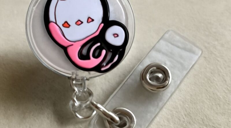Nurse badge reel and hospital badge essentials