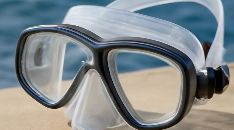 Prescription scuba mask and prescription dive masks for clear vision