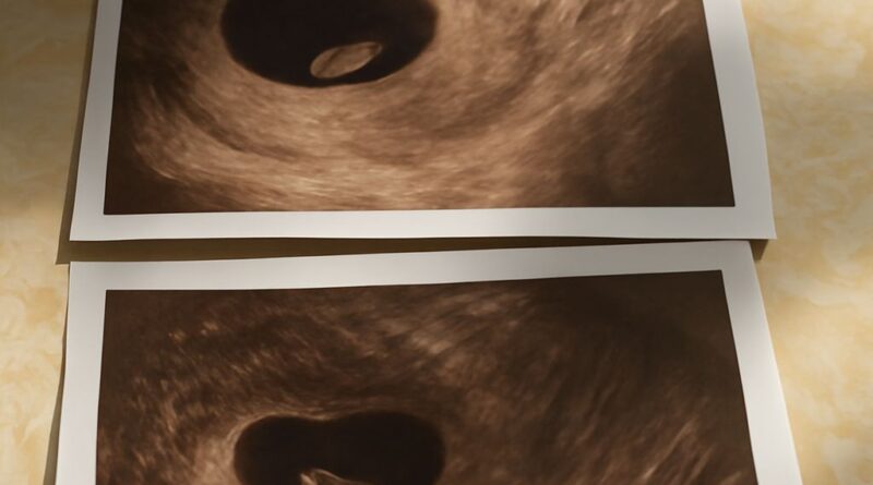 Six week ultrasound and urgent care X-rays in early pregnancy