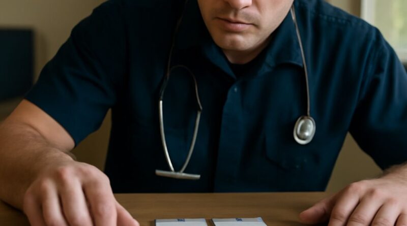 EMR vs EMT and nitroglycerin contraindications