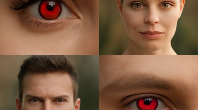 Variety of Halloween prescription contacts and colored lenses