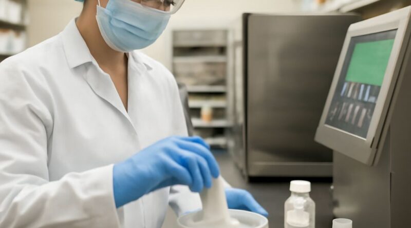 Sterile compounding pharmacy and pharmacy automation