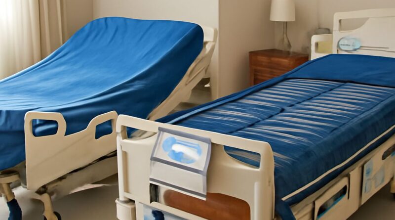 Air mattress for hospital bed and pressure relief mattress