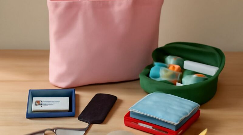 Hospital bags and crib essentials for moms