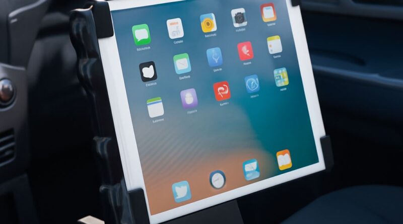 Tablet mount and car mount for tablet