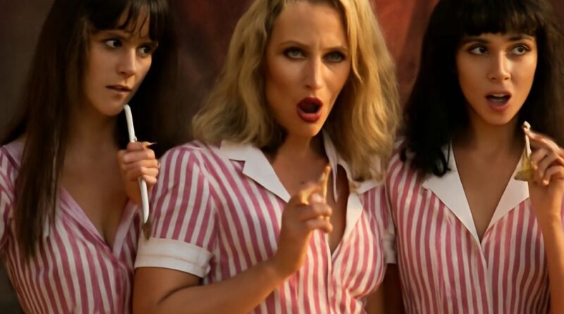 Candy Stripe Nurse and Candy Striper Hospital Volunteer