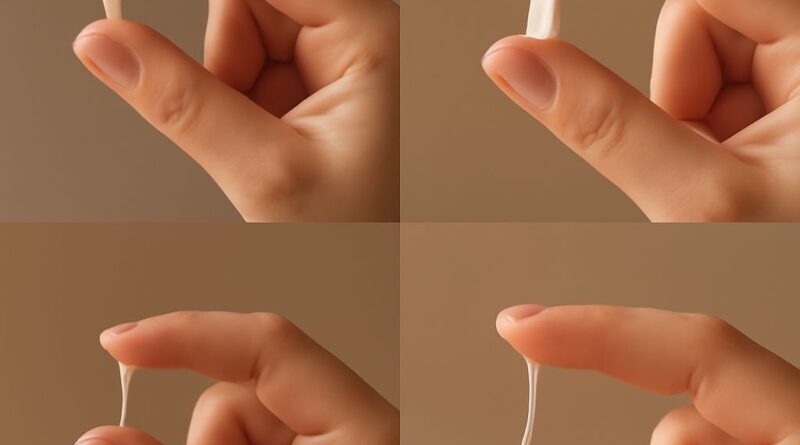 Cervical mucus and discharge during ovulation