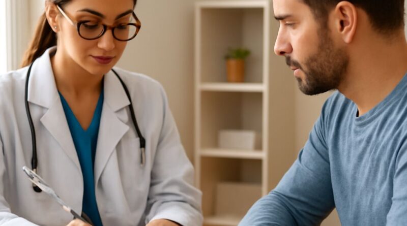 Prophylactic antibiotics and possible side effects like constipation and black stool